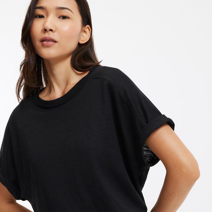 Produktbild La Redoute Collections T-Shirt aus Leinen mit Rundhalsausschnitt (XS)