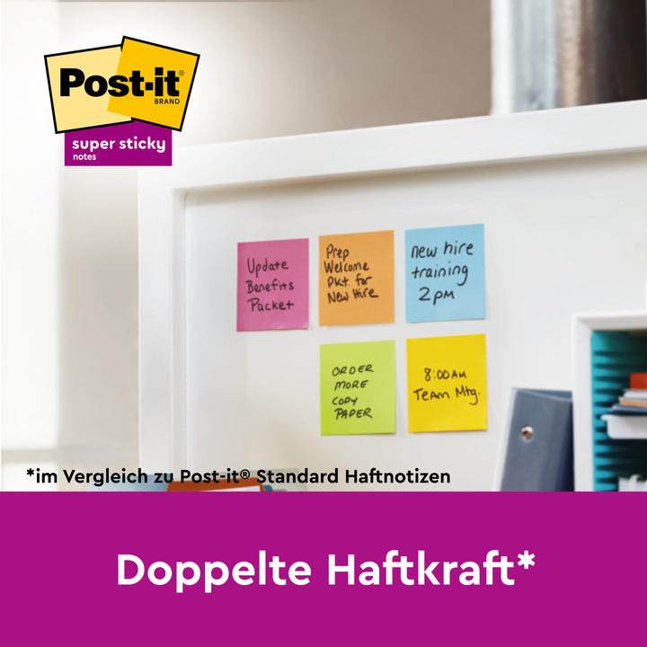 Actual product image Post-it Super Sticky Sticky Notes (76 x 76 mm)