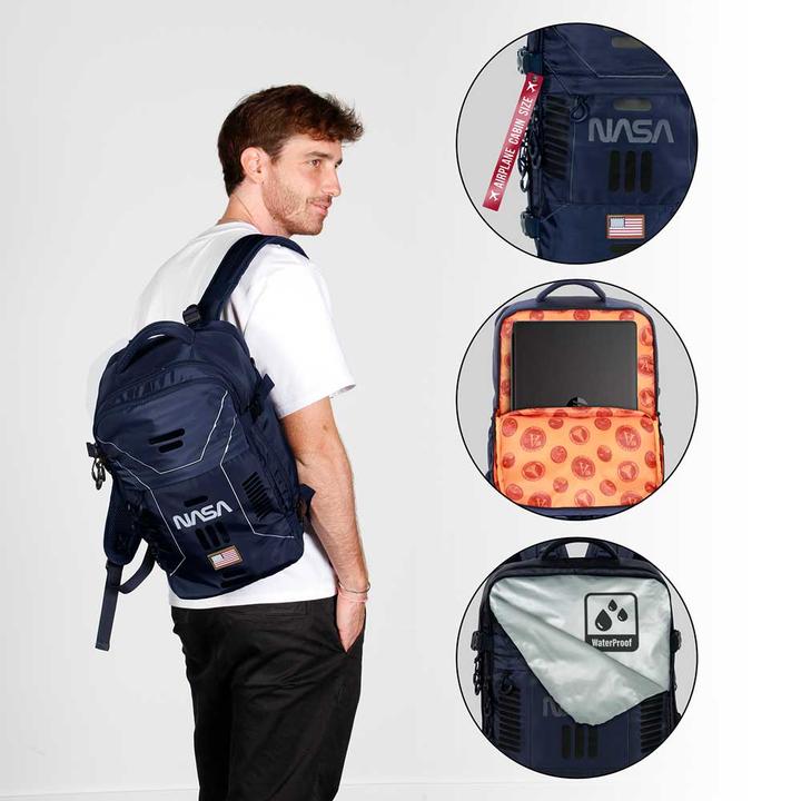 Actual product image Karactermania Mercury Backpack Underseat Cabin Bag 40x20x25cm Spaceship