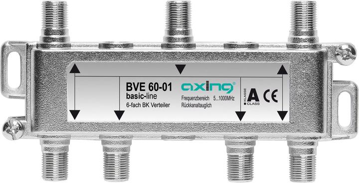 Axing 6-way distributor BVE 60-01 51006 MHz