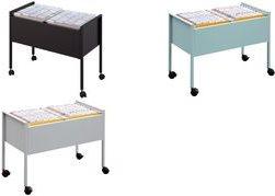 Image du produit Durable CHARIOT POUR DOSSIERS SUSPENDUS ECONOMY 80 A4 1 PC 309501 (65.5 x 37 x 59.5 cm)