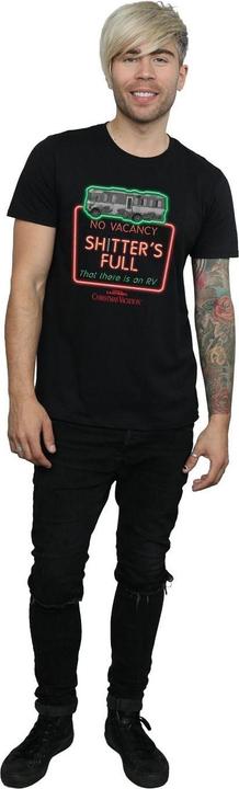 Actual product image National Lampoon´s Vacation Mens Greyscale No Vacancy T-Shirt (3XL)