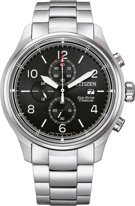 Produktbild Citizen CA0810-88E Eco-Drive Super-Titanium 44mm 10ATM (Chronograph, 44 mm)