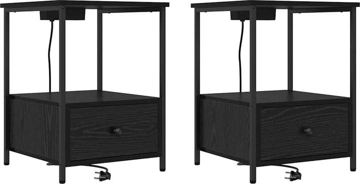 Actual product image vidaXL Bedside table (41 x 41 x 56 cm)