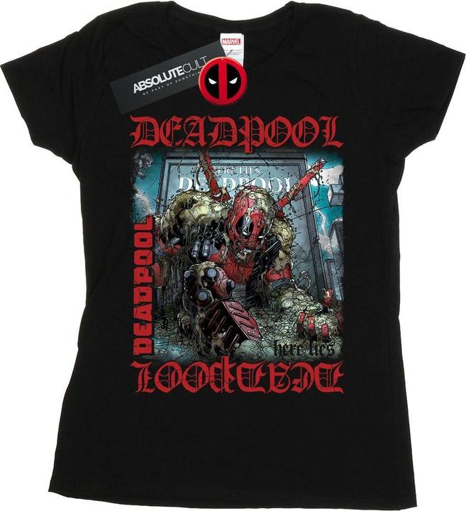 Produktbild Deadpool Here Lies Deadpool TShirt (XXL)