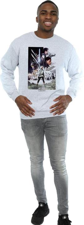 Image du produit Star Wars - Sweat THE LAST JEDI CHARACTER POSTER - Homme (3XL)