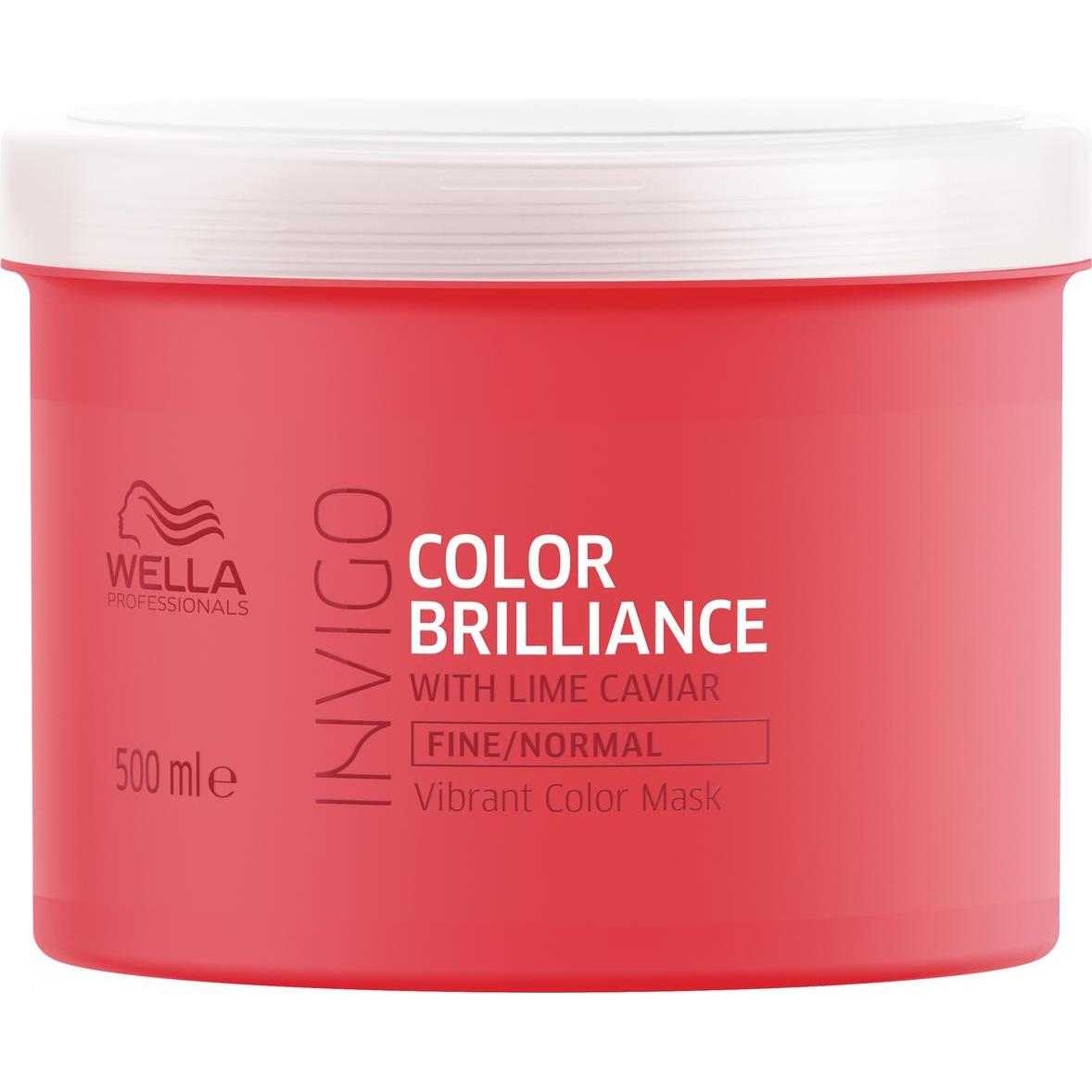 Thumbnail - Wella, Haarmaske, INVIGO Color Brilliance Mask Fine/Normal (500 ml)