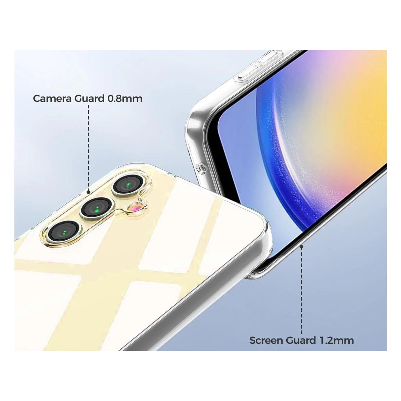 Thumbnail - Screenguard Flexible Clear Case (Samsung Galaxy A25 5G), Smartphone Hülle, Transparent