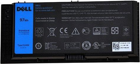 Produktbild Dell Laptop-Batterie (Standard) Lithium-Ionen 9 Zellen 97 Wh (9 Zellen)