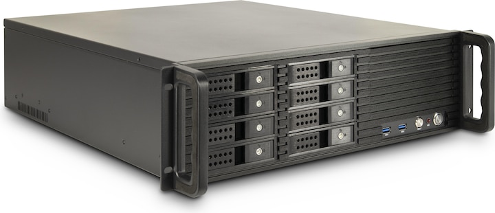 Intertech Inter-Tech 48.3cm IPC 3U-3508 3HE STORAGE o.PSU