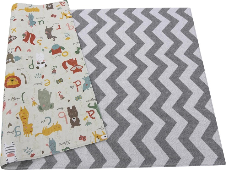 Image du produit Dwinguler Zig Zag Grey (Slim) (180 x 140 cm)
