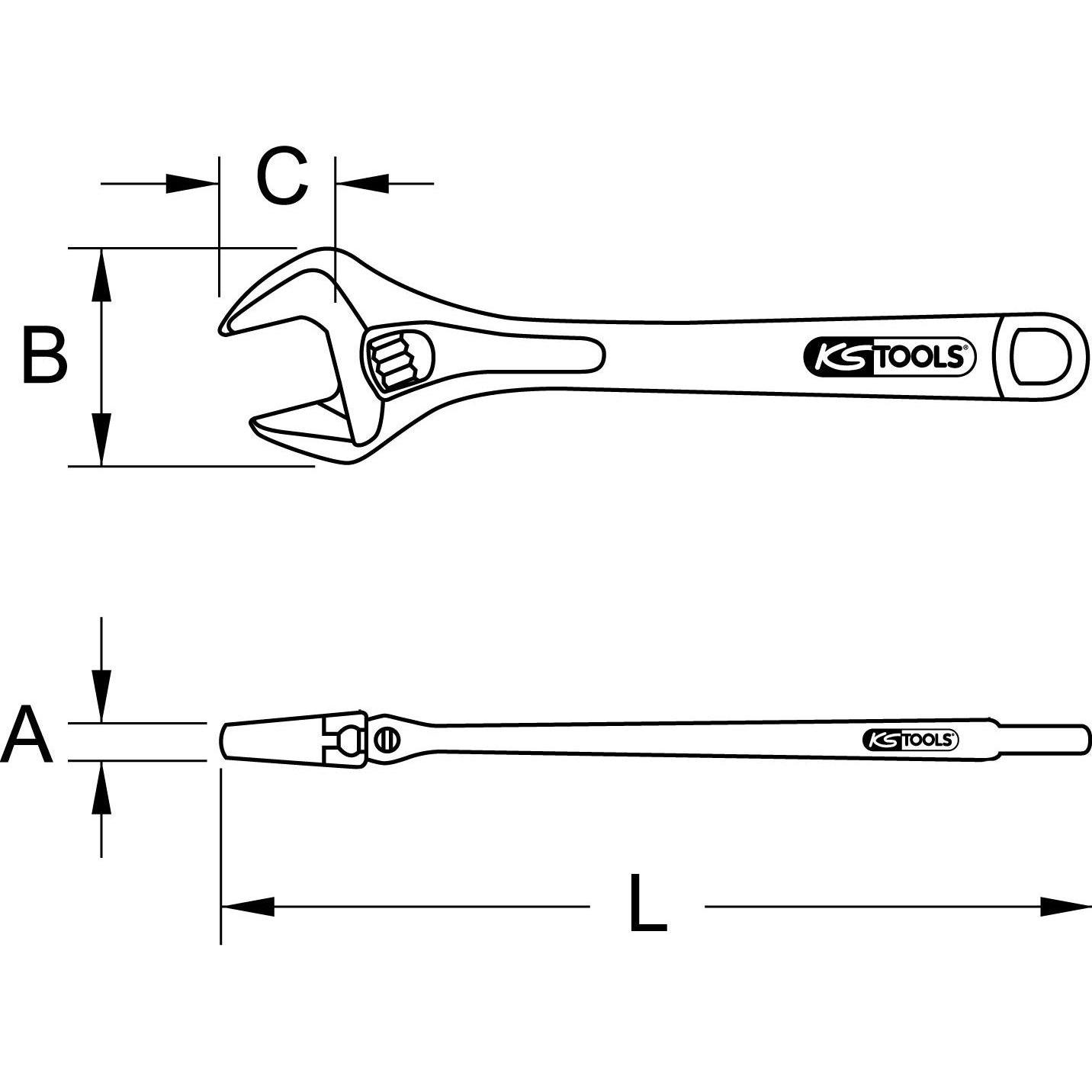 Thumbnail - KS Tools, Schraubenschlüssel, BERYLLIUMplus Rollgabelschlüssel (18 mm)