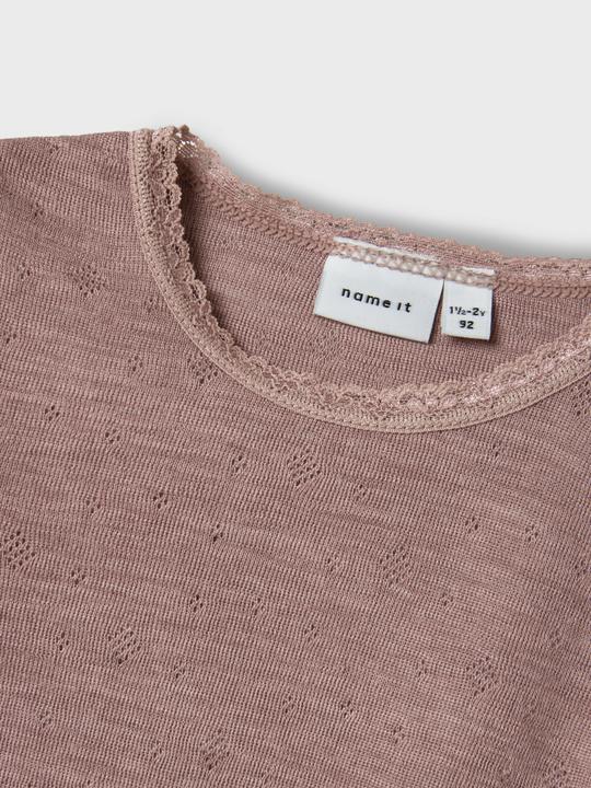 Actual product image Name it Nmfwang Wool Needle Ls Body Solid Noos (98)