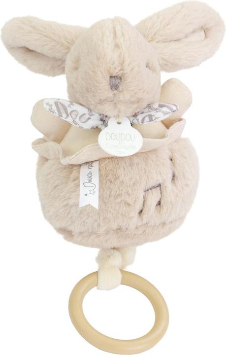 Actual product image Doudou et Compagnie Musikspieluhr Hase beige 20cm