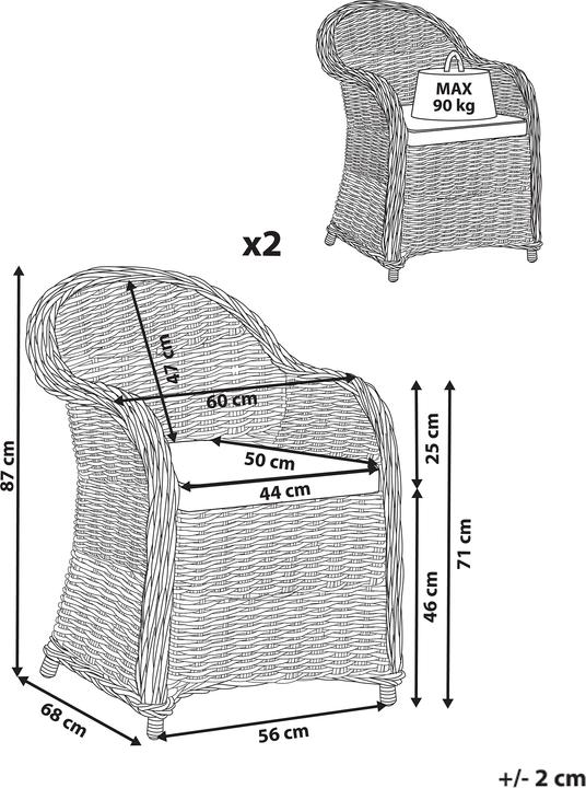 Produktbild Beliani Susua Ii