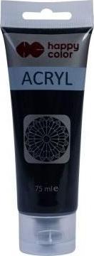 Productafbeelding Happy Color Acrylverf 75 ml zwart KLEUR (Zwart, 75 ml)