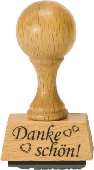 CreaDiva Holzstempel - Dankeschön
