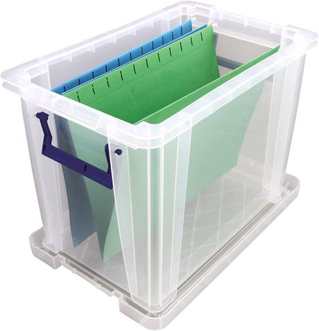 Immagine prodotto Fellowes Contenitore ProStore Bonus Set 5, set di 4 contenitori trasparenti, in PP antiurto e riciclabile (32 cm, 18.50 l, 4x)