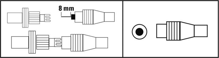 Produktbild Hama Antennen-Stecker, Koax, klemmbar (Antennenkabel)