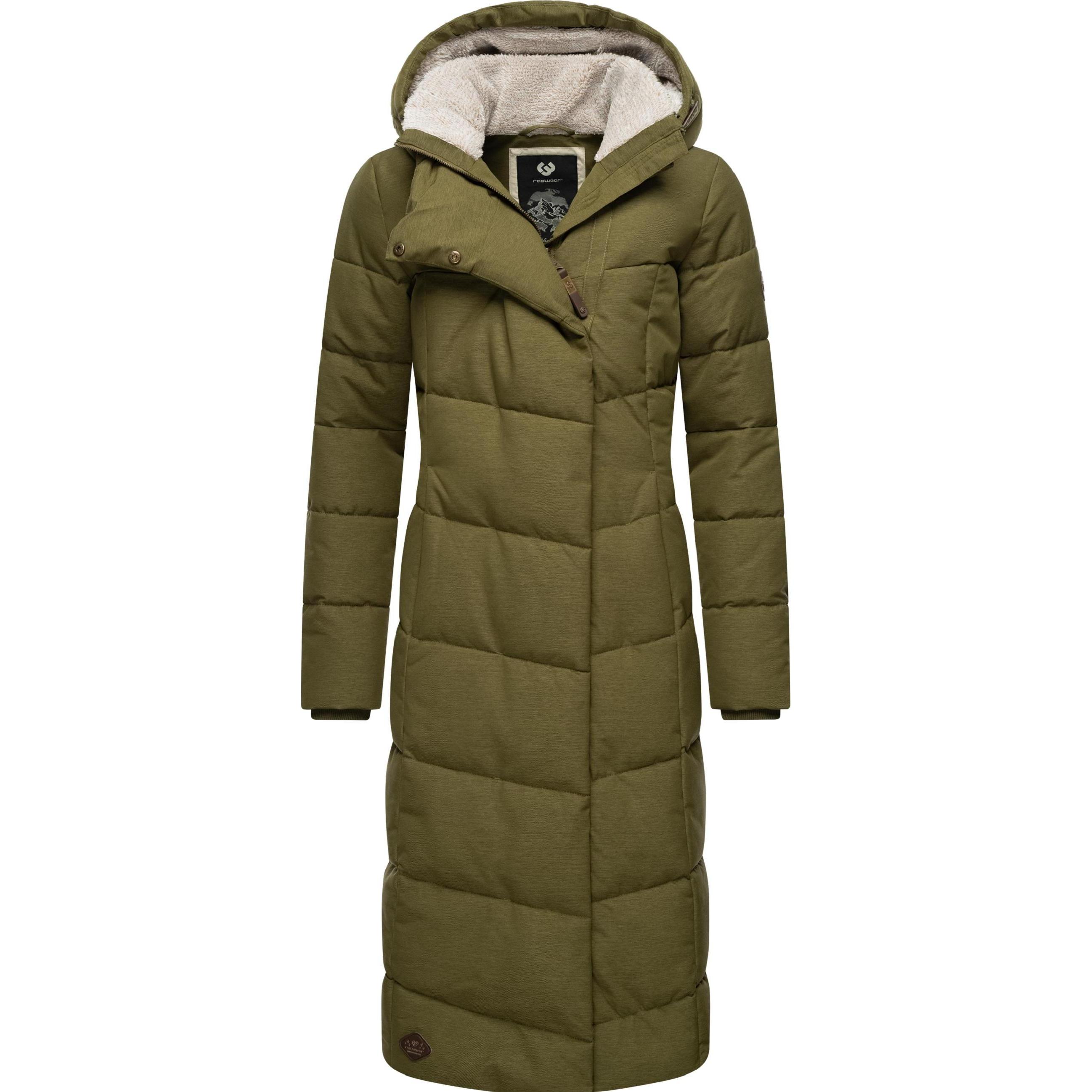 Ragwear, Damen, Jacke, Pavla Long (3XL), Grün, 3XL