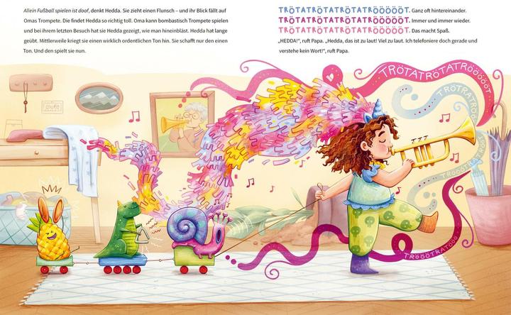 Produktbild Michel:Die laute Hedda (Deutsch, Katrin Michel, Josephine Wolff, 2025)