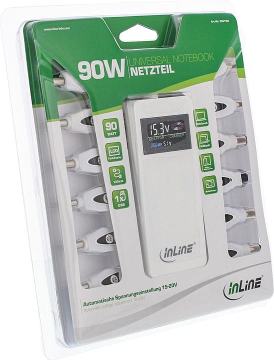 Actual product image InLine Univ. NT f. NBs w. Farbdisp. (90 W)