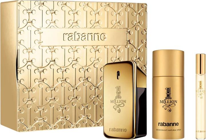 Paco Rabanne 1 Million Eau De Toilette - 50ml (Parfum Set)