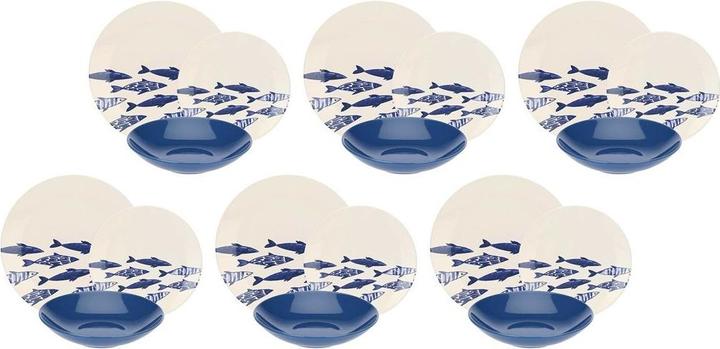 Actual product image Field + Wander Dinner for 6 The Blue Ones (18 pcs.)