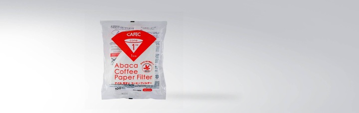 Image du produit CAFEC Papier filtre Abaca Cup 1, 100 pièces