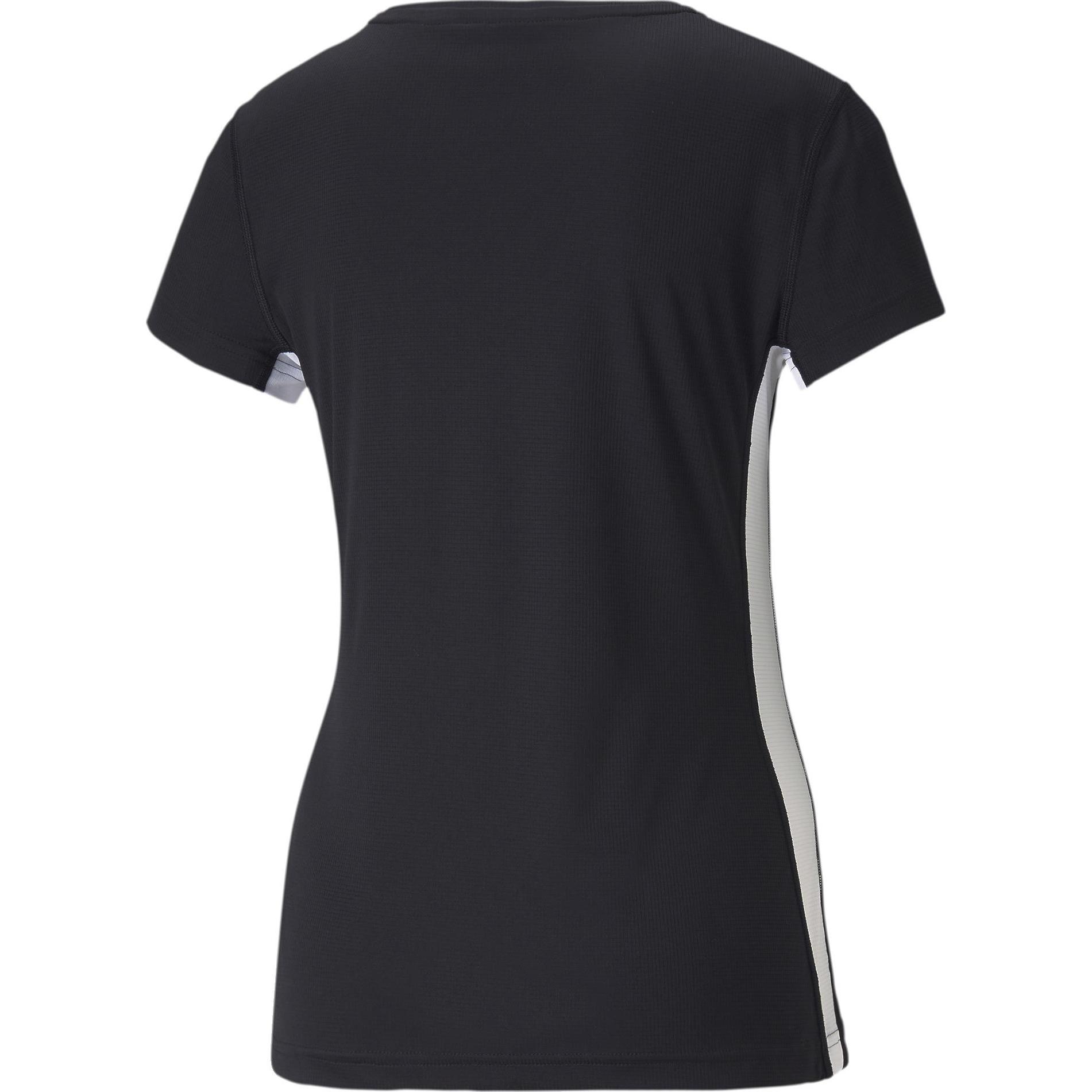 Thumbnail - Puma, Unisex, Sportshirt, Cross the Line Tee 2.0 W-520352 (S), Schwarz, S