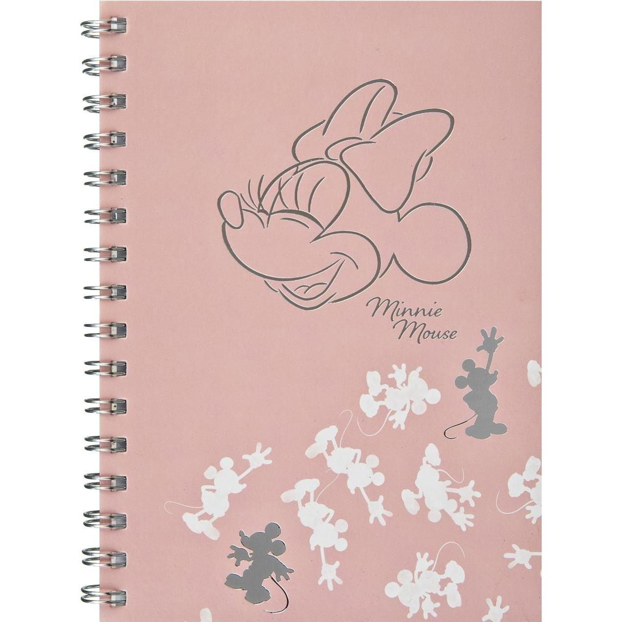 Undercover, Heft + Block, Notizbuch Minnie Mouse A5, punktiert (A5, Gepunktet, Weicher Einband)