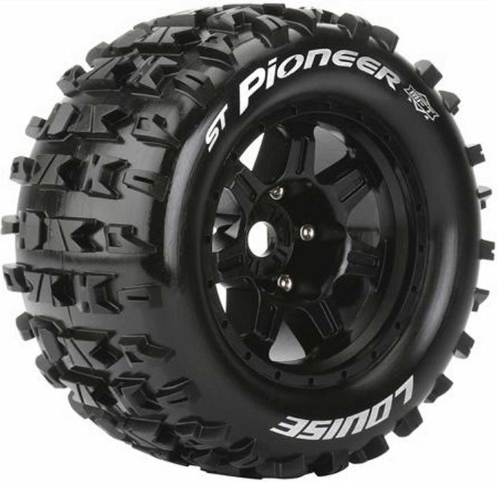 Produktbild Louise mft st 3.8 pioneer 1/8 sport felge 17mm schwarz 1/2z offset