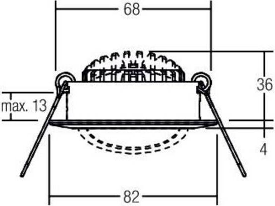 Produktbild Brumberg Einbaustrahler (640 lm)
