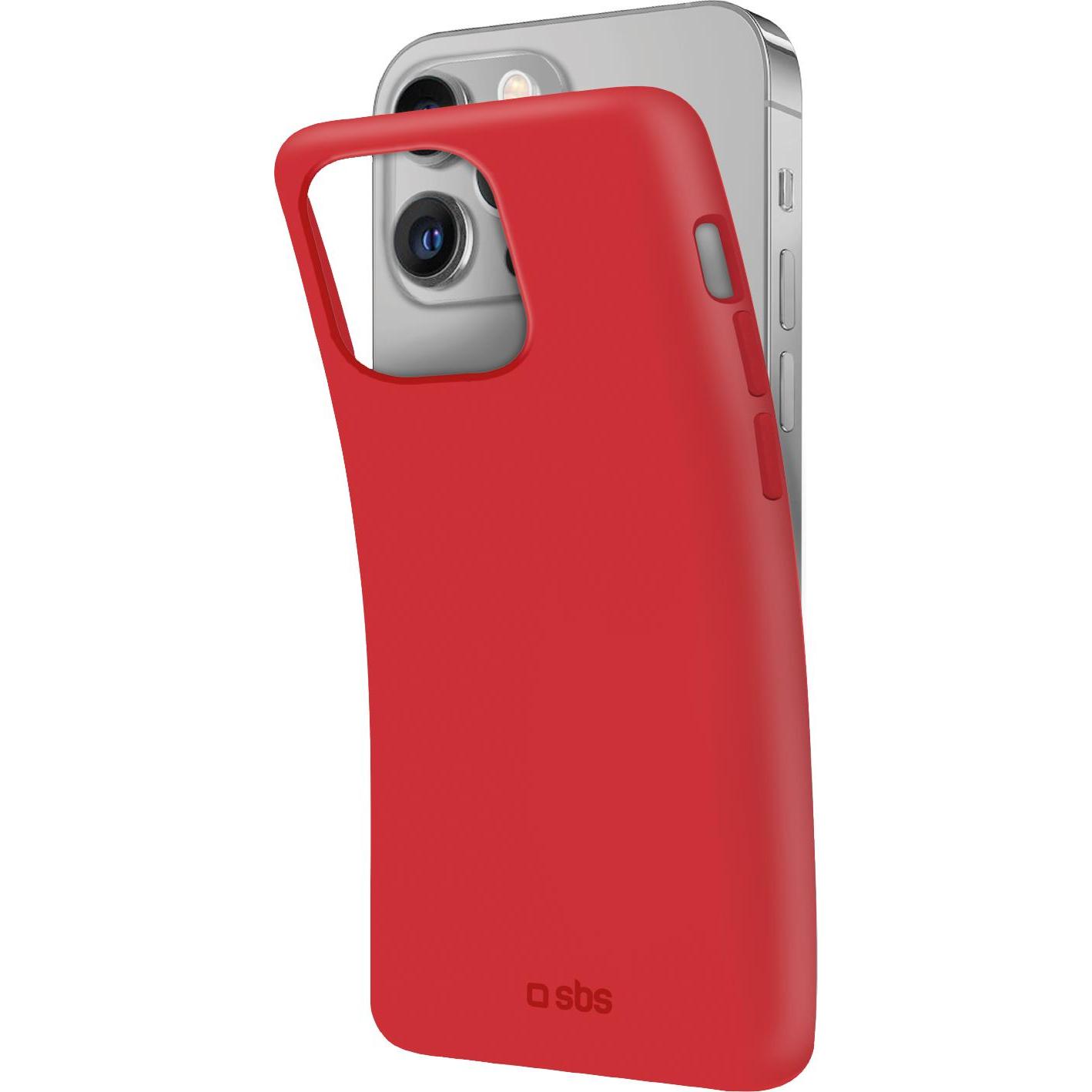 SBS Schutzhülle (Apple iPhone 13 Pro), Smartphone Hülle, Rot