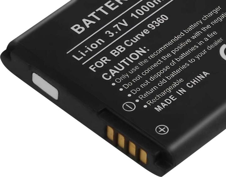 Actual product image Avizar Akku 3,7V für BlackBerry Curve 9360