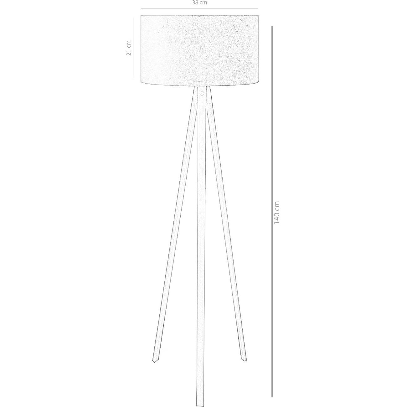 Thumbnail - Opviq, Stehlampe, Edison (E27)