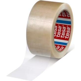 tesa, Klebeband, 4120, Transparent, PVC, Papier, Stahl, Glänzend, Stark, 43 N