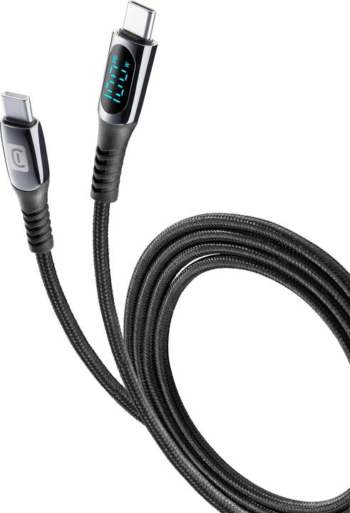 Actual product image Cellularline Display Cable (2 m, USB 3.2 Gen 1, 100 W)