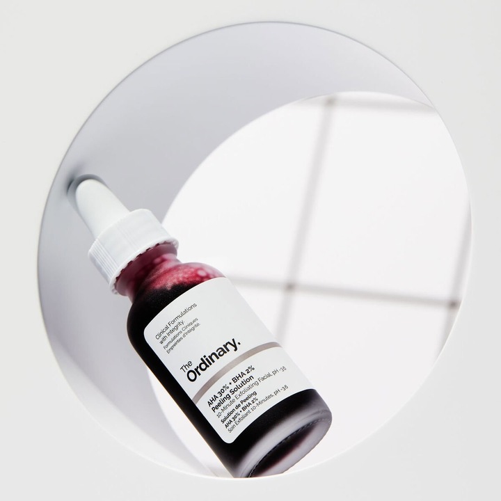 Actual product image The Ordinary AHA 30% + BHA 2% Peeling Solution (Exfoliation, 30 ml)