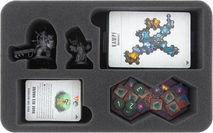 Actual product image Feldherr HSMB055P40 - Magnetic box green for Blackstone Fortress: Traitor Command (Plastic)
