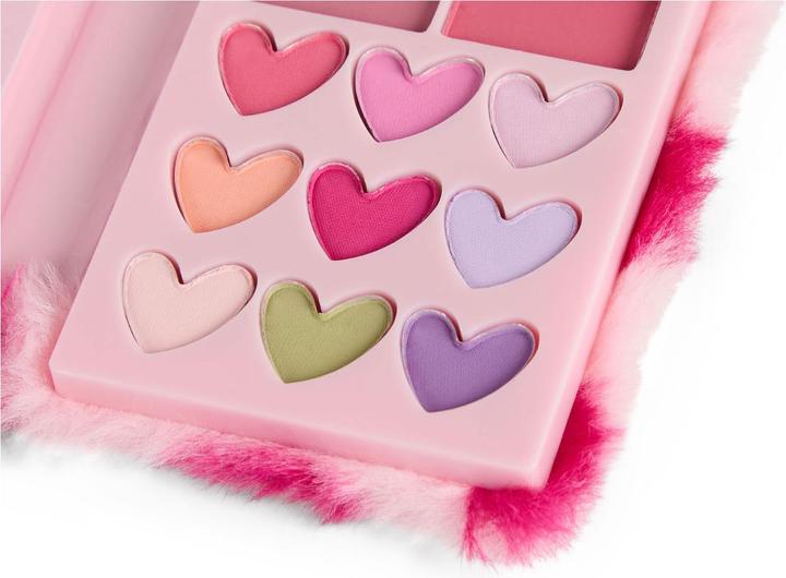 Actual product image Create It! Fluffy heart make-up booklet