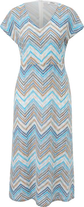 Image du produit s.Oliver Kleid Antailliertes Kleid mit Strickstruktur (36)
