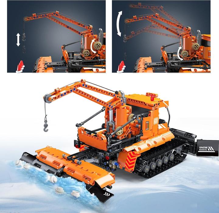 Actual product image Mould King Snow groomer