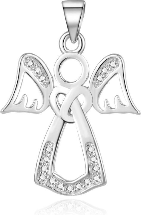 Image du produit Beneto Timeless silver pend Angel AGH234 (L) (Argent)