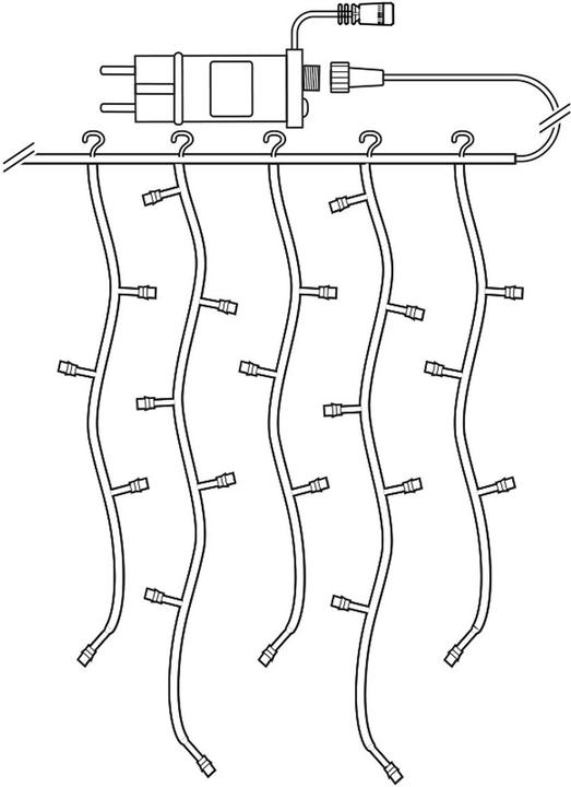 Produktbild Nedis SmartLife Dekorative LED | Wi-Fi | RGB | 180 LED's | 3 m | Android™ / IOS (0.20 m)