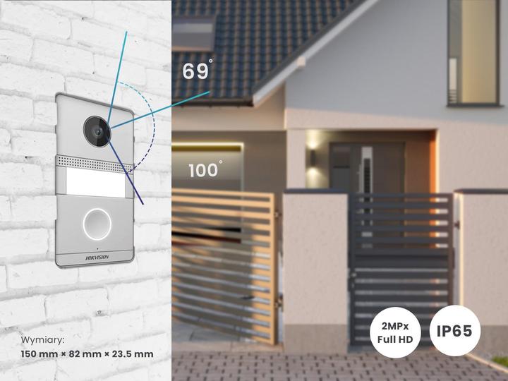 Produktbild Hikvision DS-KIS101-P/FLUSH