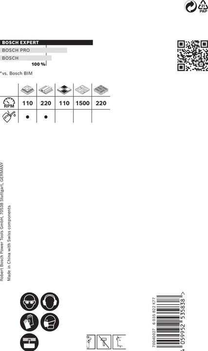 Image du produit Bosch Professional Zubehör Expert (80 mm)