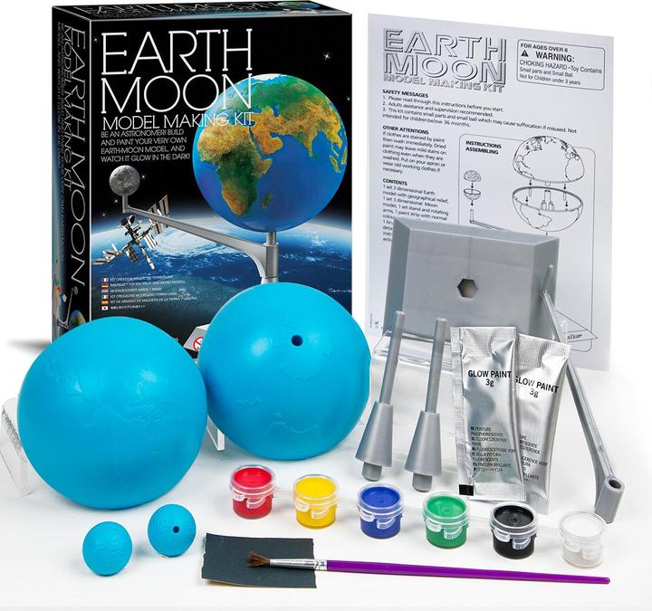 Produktbild 4M Earth-Moon Model Making Kit