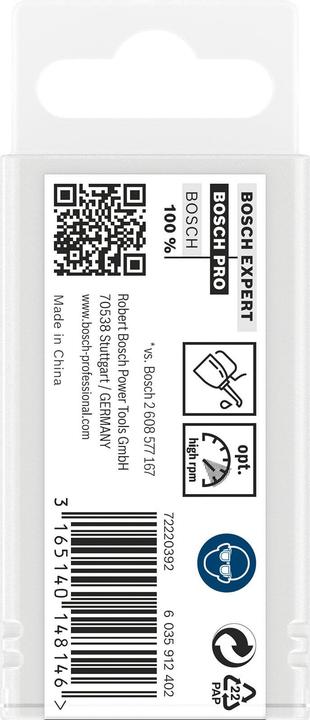 Produktbild Bosch Professional Zubehör PRO Metal HSS-G Spiralbohrer mit Doppelklinge, 5 x 17 x 62 mm (5 mm)