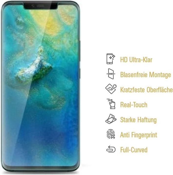 Produktbild Protectorking 4x Panzerfolie Anti-Shock HD Klar (4 Stück, Huawei Mate 20 Pro)